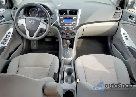 2013 Hyundai Accent Gls z USA, uszkodzony, nr VIN KMHCT4AE1DU486205